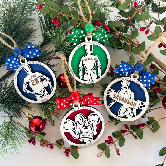 Personalized Sports Ornament