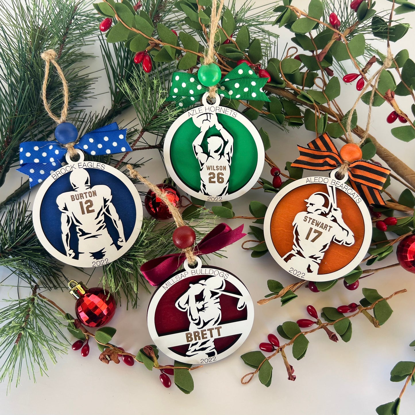 Personalized Sports Ornament