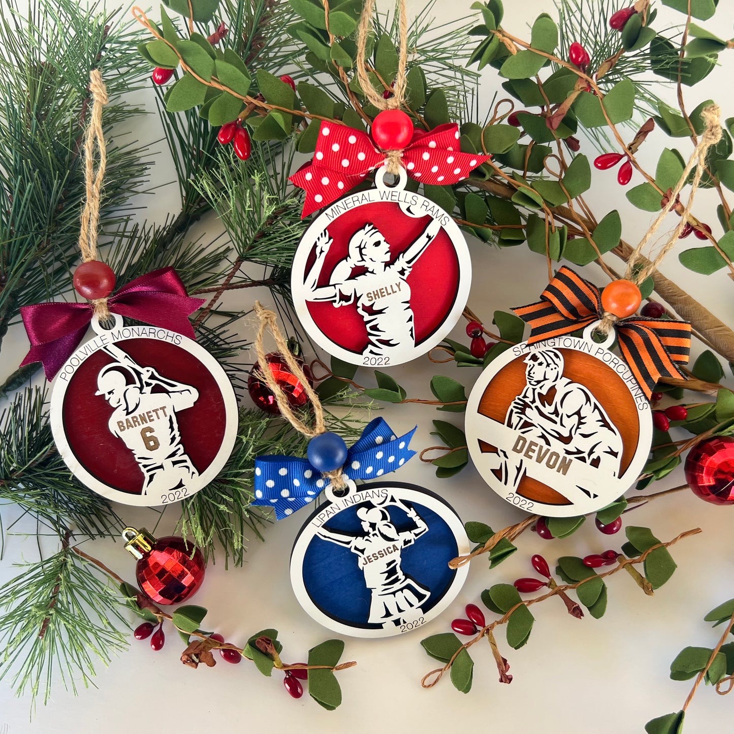 Personalized Sports Ornament