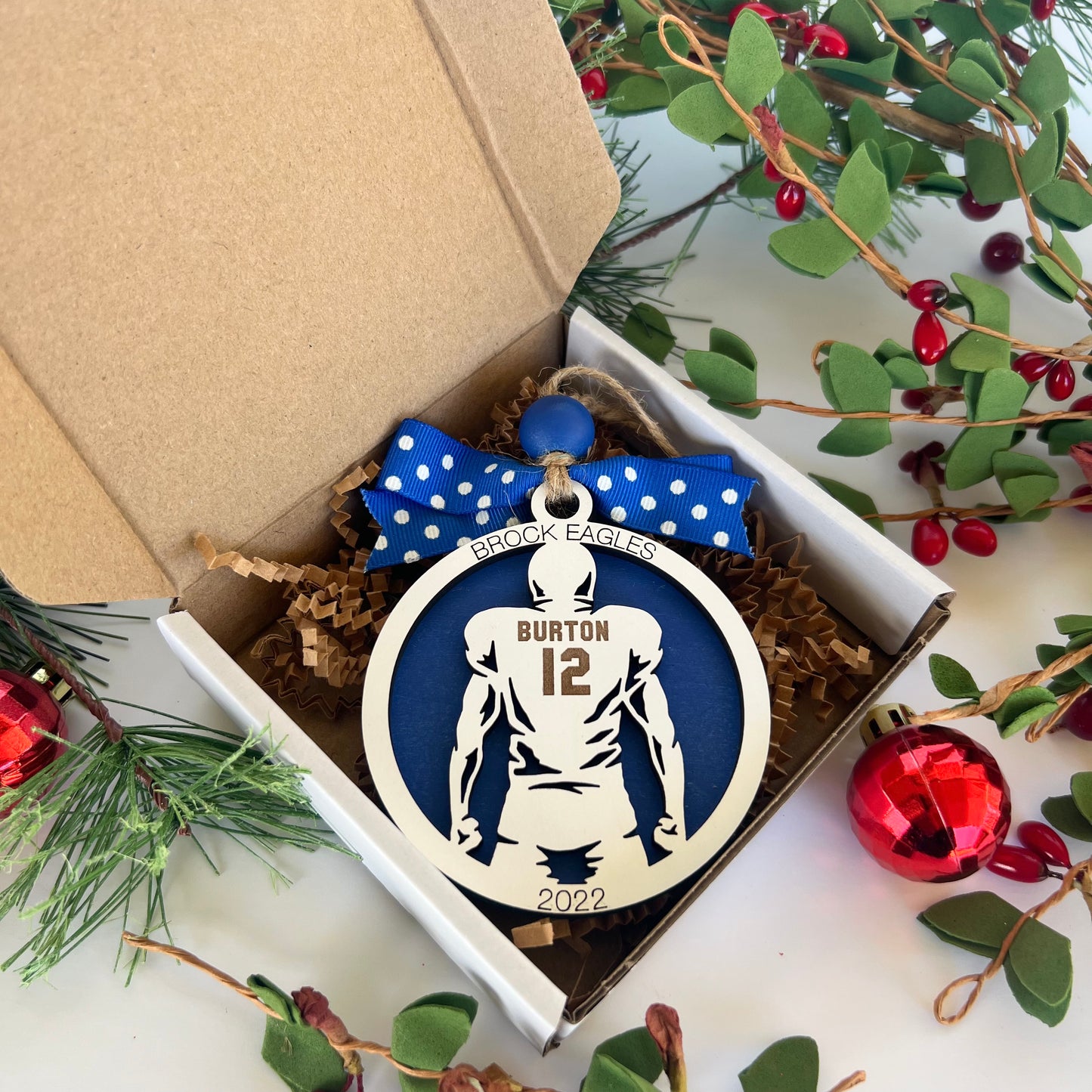 Personalized Sports Ornament