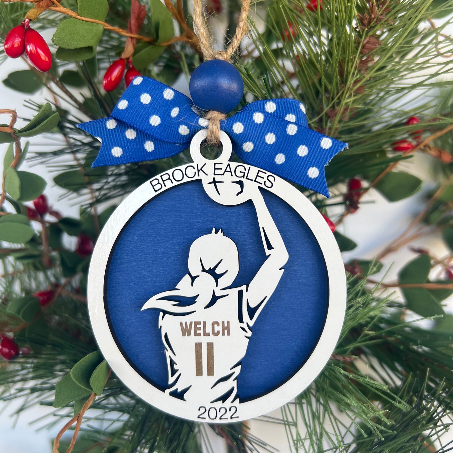 Personalized Sports Ornament