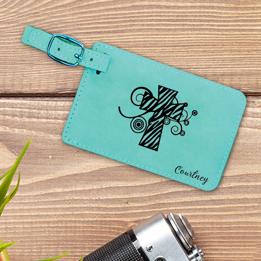 Zebra Cross Personalized Luggage Tag
