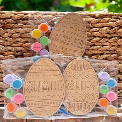 Personalized Easter Egg DIY Paint Kit