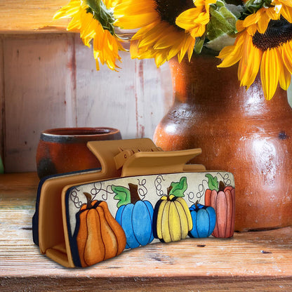 Pumpkin Hair Clip