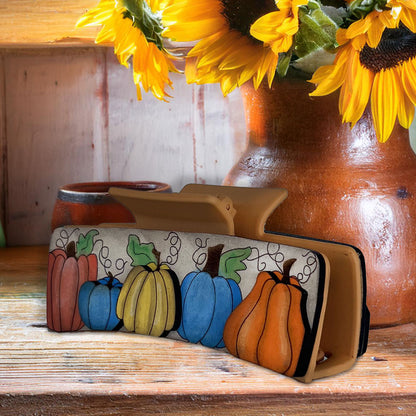 Pumpkin Hair Clip