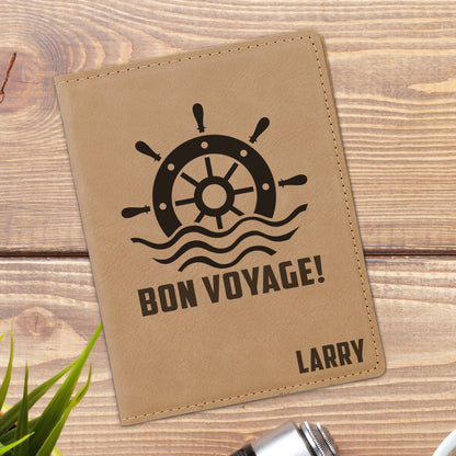 Bon Voyage Personalized Passport Holder