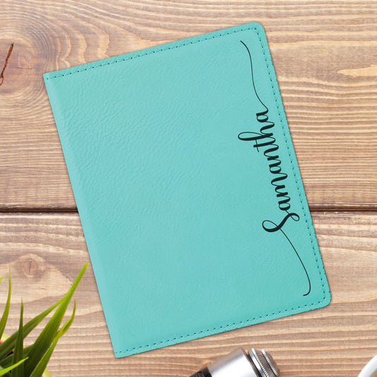 Calligraphy Name Personalized Passport Holder
