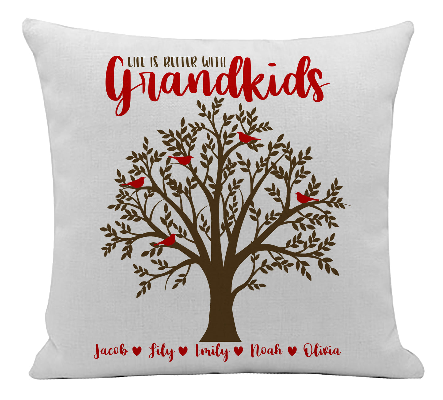 Life is Better with Grandkids Pillow Cover