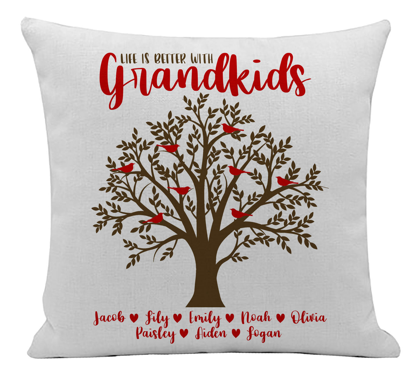 Life is Better with Grandkids Pillow Cover