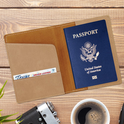 Compass Personalized Passport Holder