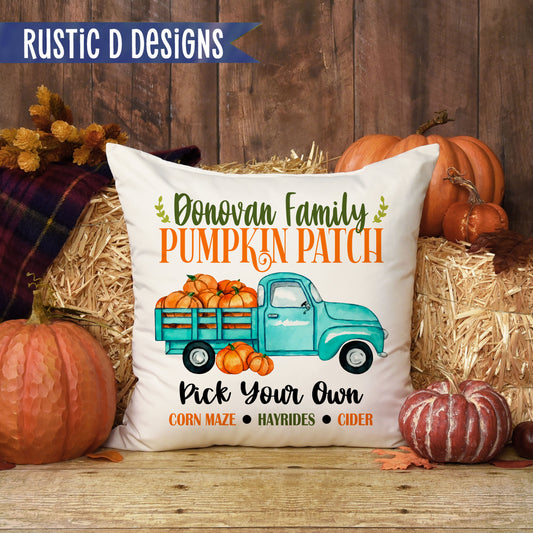 Pumpkin Patch Pillow Cover