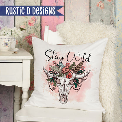 Stay Wild Pillow Cover