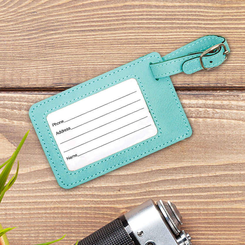 Places I Go Personalized Luggage Tag
