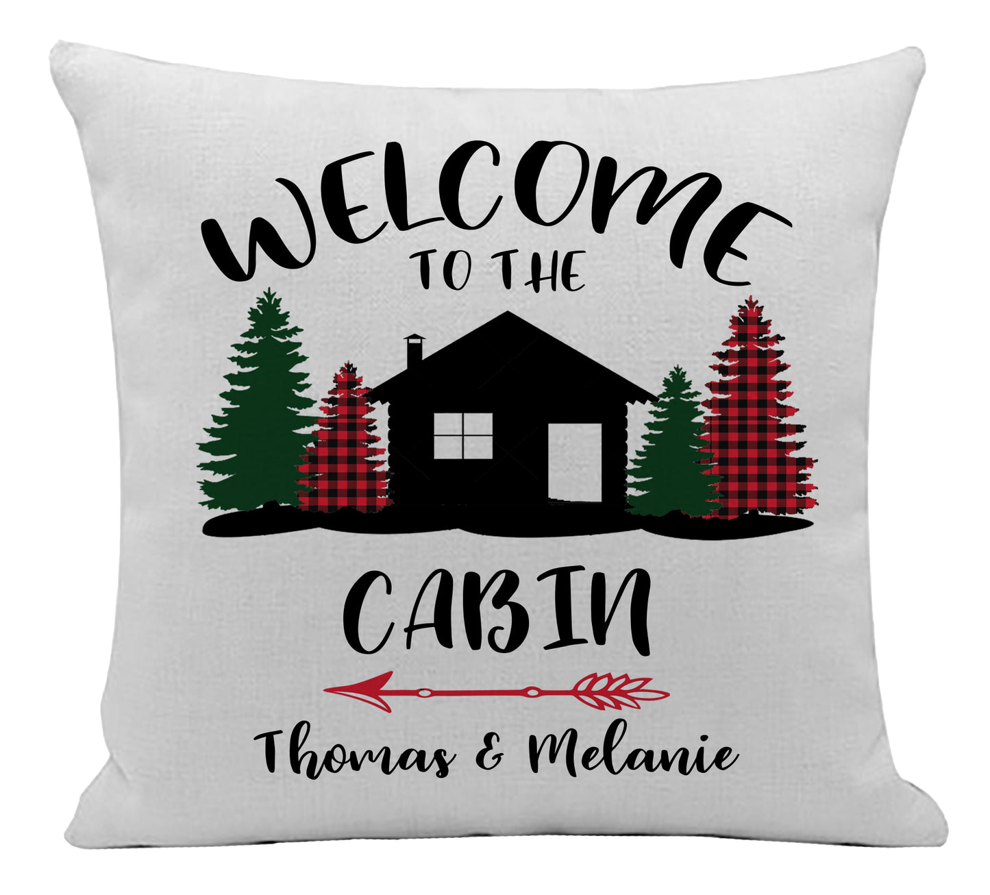 Welcome to the Cabin Pillow Cover