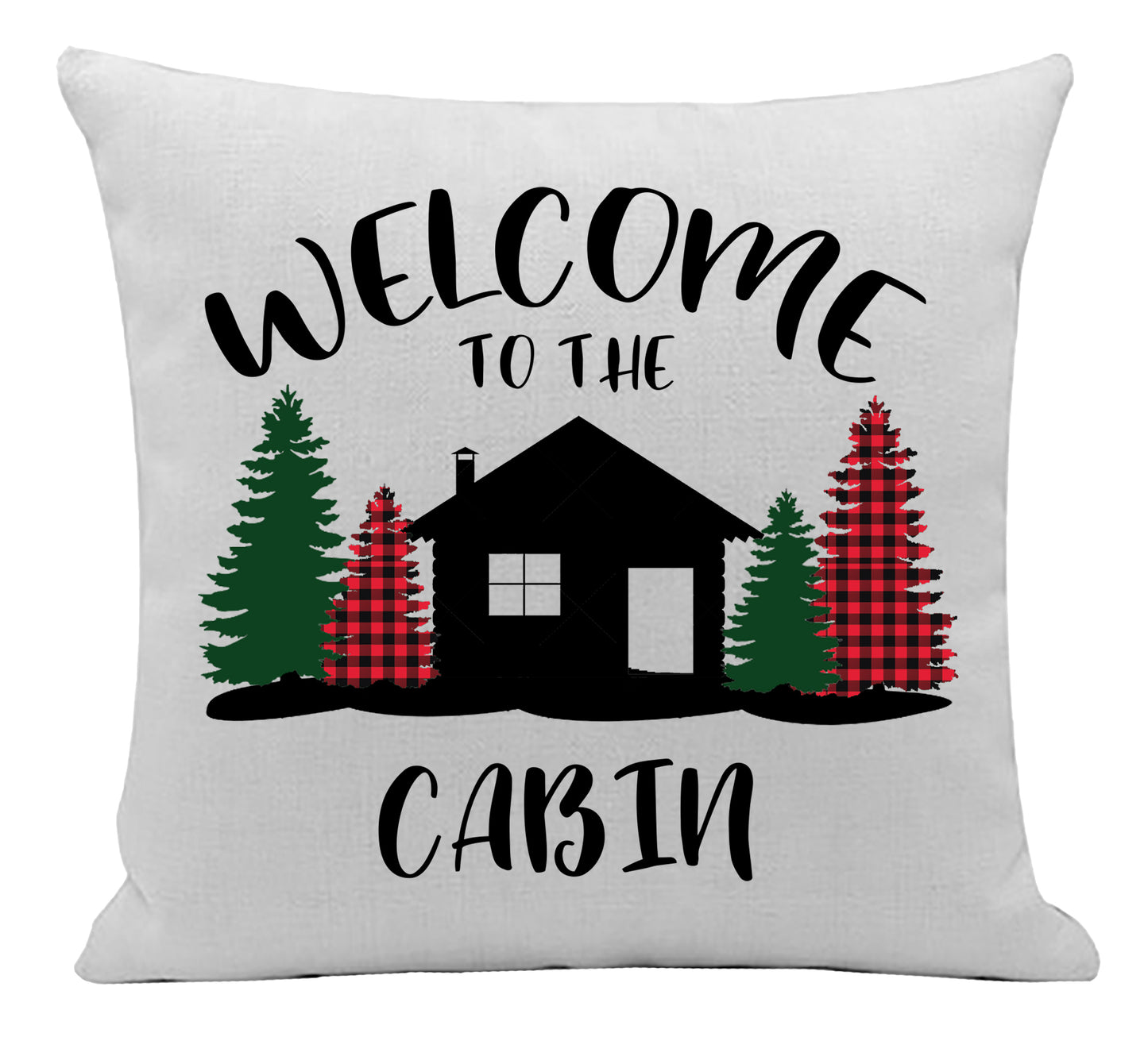 Welcome to the Cabin Pillow Cover